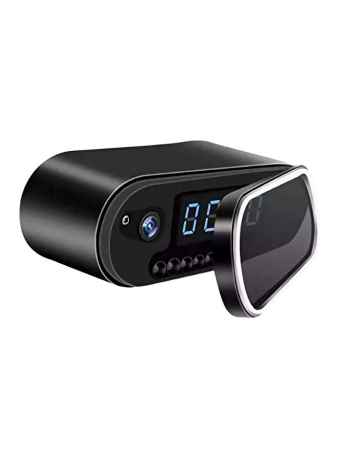 Generic - Table Clock HD WiFi Surveillance Camera Black - Image 1