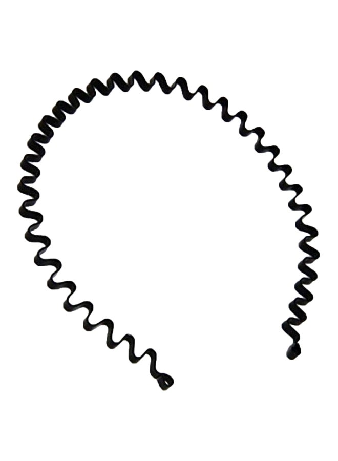 Metal Comb Headband Black - Image 1