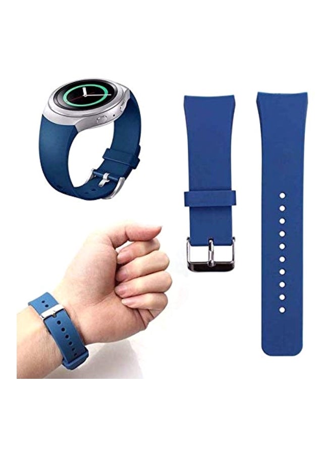 Interchangeable Strap For Samsung Galaxy Gear S2 SM-R720 Blue