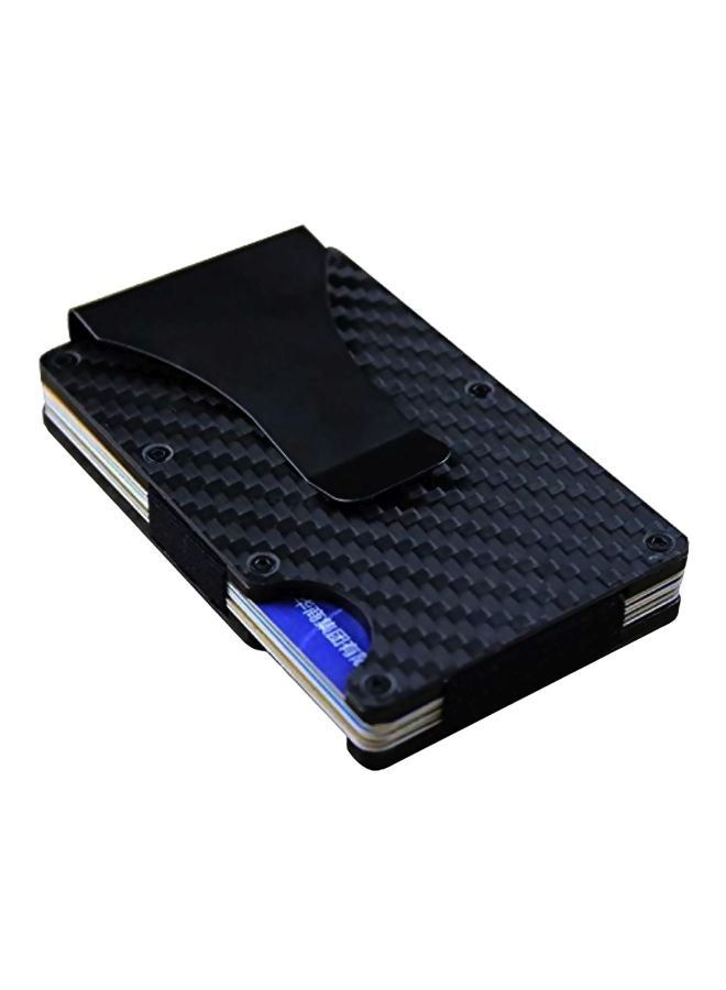 Carbon Fiber Metal Card Case Black/Grey  - Image 1