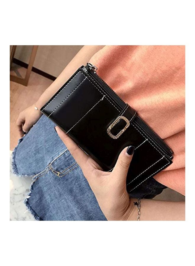 Y&D - Rectangle Shape Clutch Black - Image 1