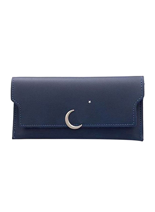 Y&D - Leather Clutch Blue - Image 1