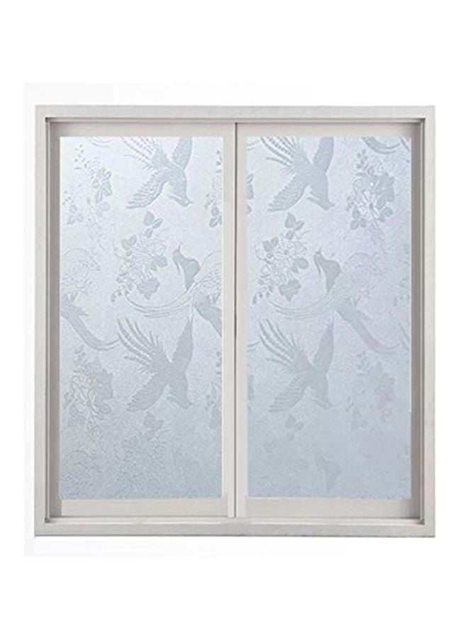 Generic - Waterproof PVC Frosted Glass Window Privacy Film Sticker Clear 45x200cm - Image 1