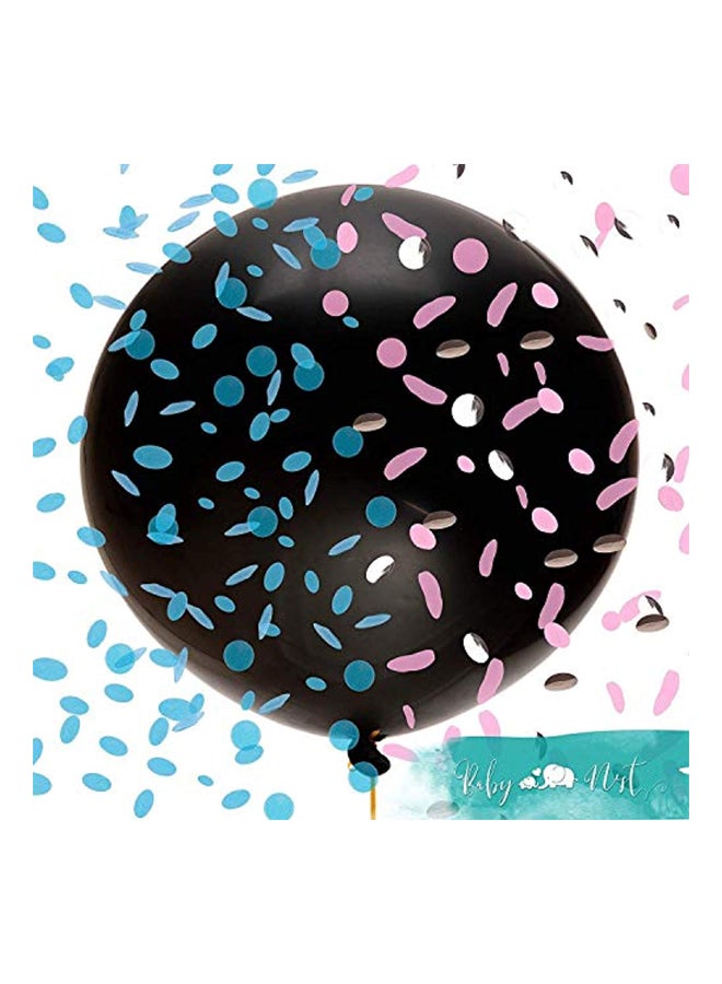 مجموعة زينة لحفلة الكشف عن جنس المولود مكونة من 64 قطعة - Image 3