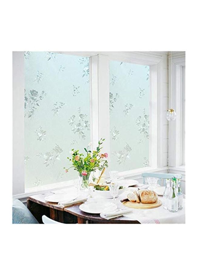 Generic - Waterproof PVC Frosted Glass Window Privacy Film Sticker Clear 45x200cm - Image 1
