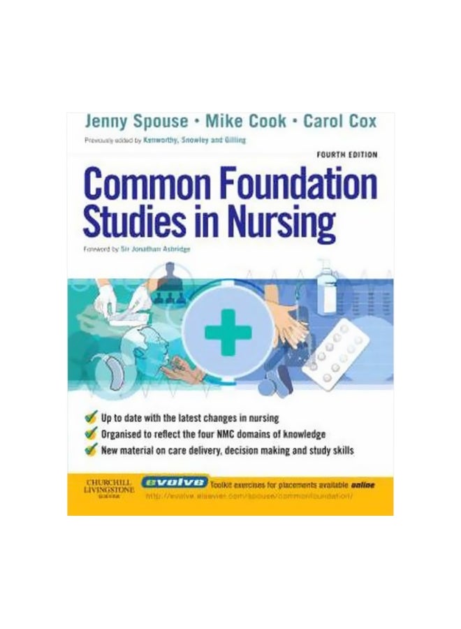 Common Foundation Studies in Nursing Text and Evolve eBooks Package Paperback English by Jenny Spouse - 27-Feb-08 