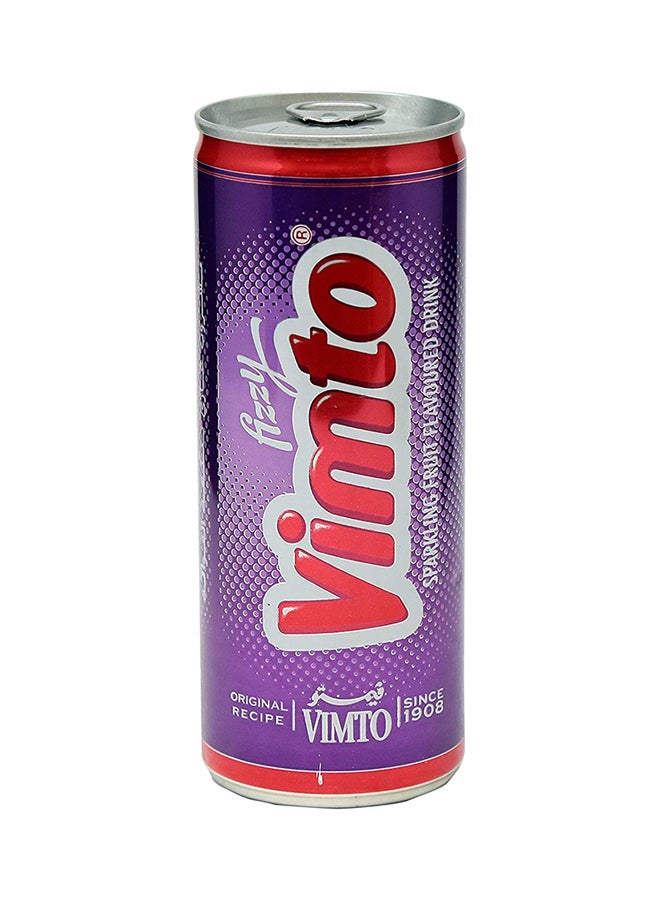 Vimto - Fruit Flavored Soft Drink, Can, 250ml x 6 - Image 1