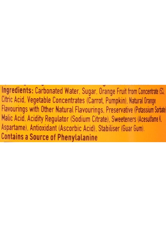 فانتا مشروب غازي برتقال في زجاجة بلاستيكية - Image 3