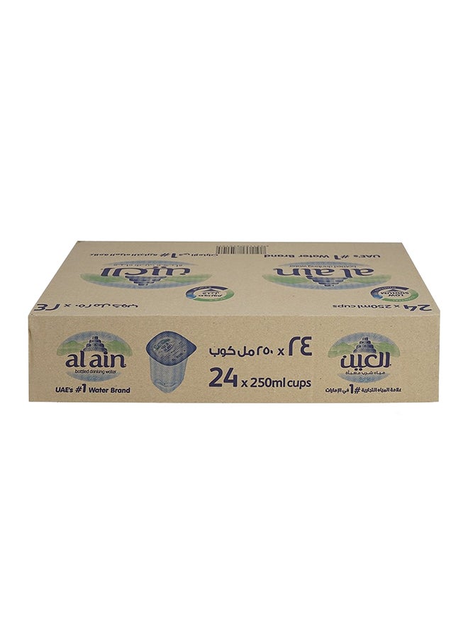 Al Ain - Water Cup 250ml Pack of 24 - Image 1