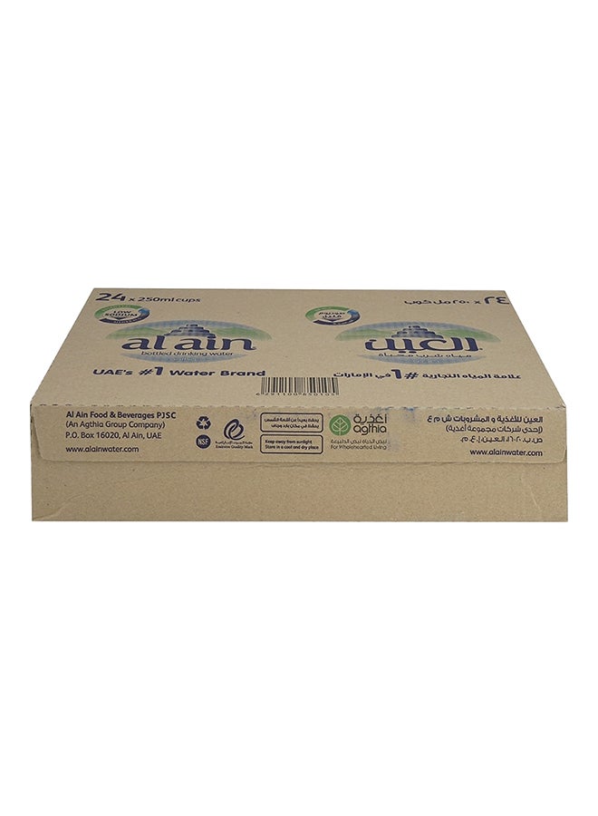 Al Ain - Water Cup 250ml Pack of 24 - Image 1