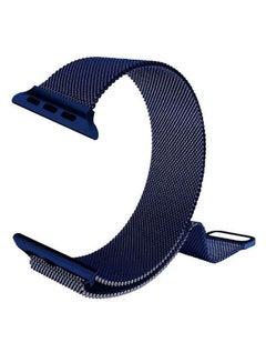 Mesh Wrist Band For Apple Watch 38-40mm Blue