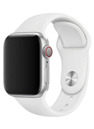 Silicone Watch Band For Apple 40/38 mm White - v1561357143/N26729444A_1