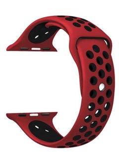 Wrist Band For Apple Watch Nike + Red/Black