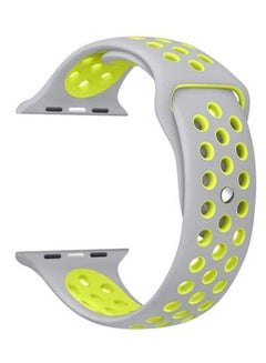 porodo Wrist Band For Apple Watch Nike + Grey/Green  - Image 1