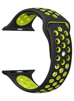 porodo Wrist Band For Apple Watch Nike + Black/Green 