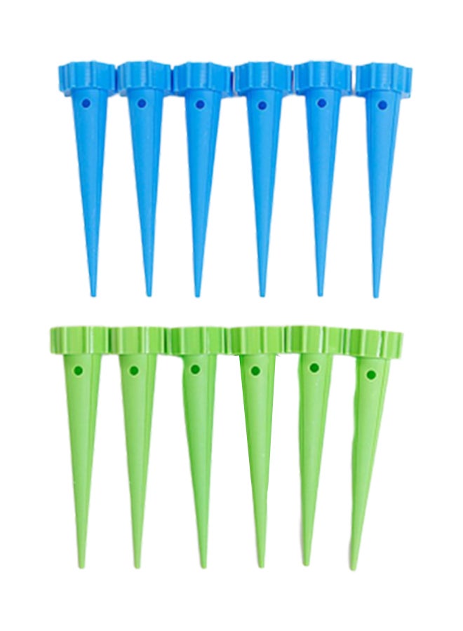 Plant Waterer Self Watering Spikes With Control Valve Switch Multicolour 13.5centimeter