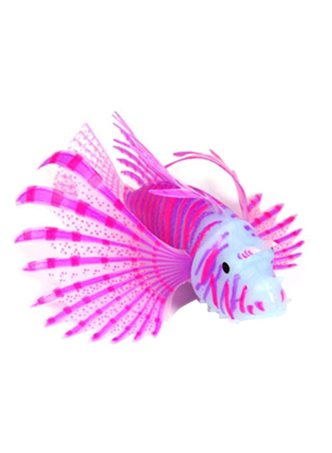 سمكة تنين اصطناعية مضيئة لتزيين حوض الأسماك متعدد الألوان