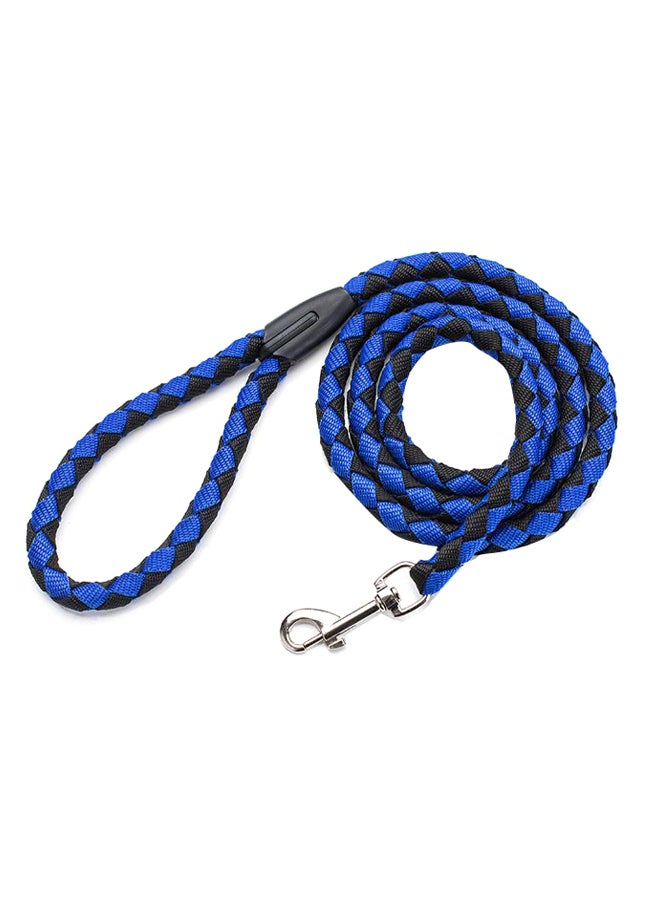 حبل لمقود تمشية الكلب أسود/أزرق 1.5متر