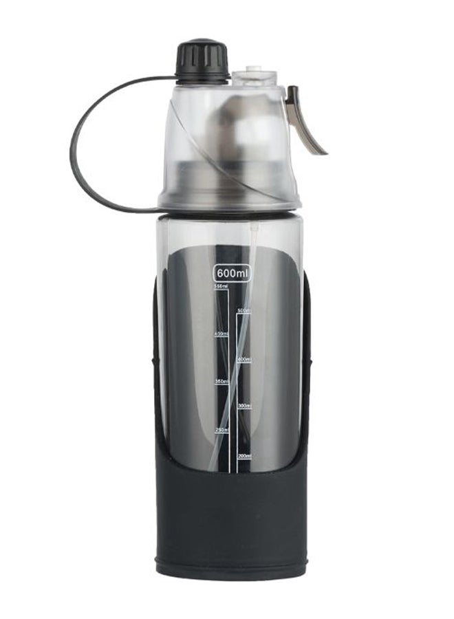 Pet Dispenser Water Bottle Black/Clear