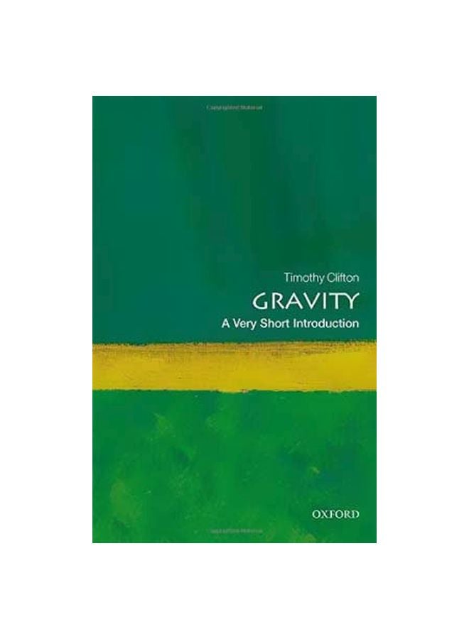 Gravity: A Very Short Introduction Paperback English by Timothy Clifton - 4/1/2017 