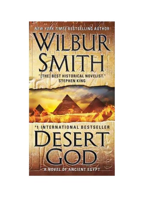 Desert God: A Novel Of Ancient Egypt Paperback English by Wilbur Smith - 5/20/2015
