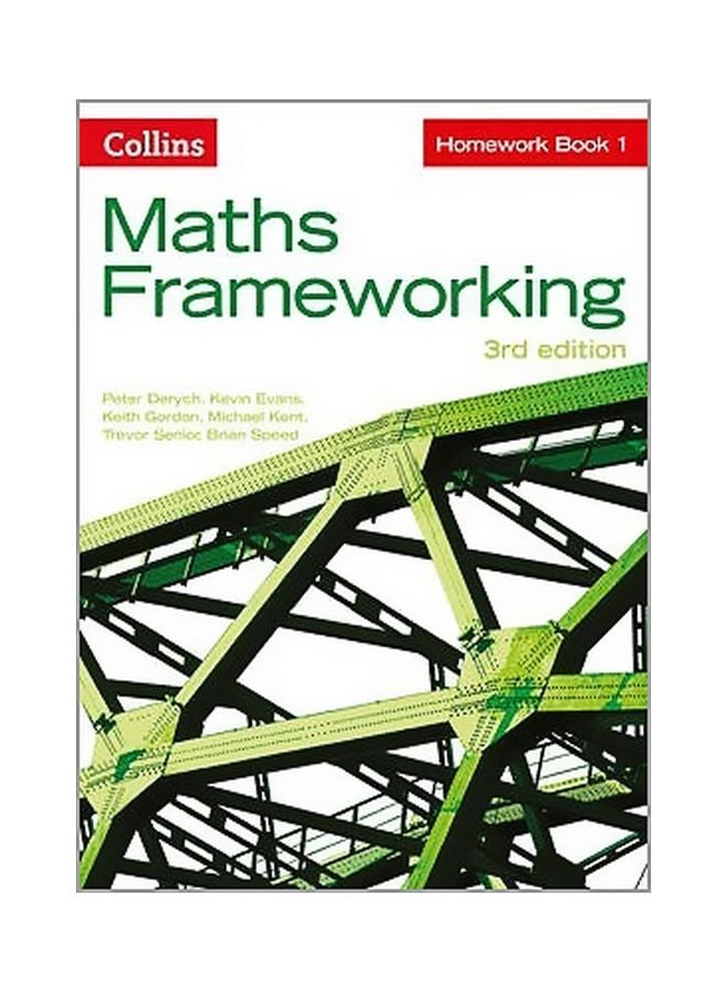 Maths Frameworking Homework Book 1 Paperback English by Peter Derych - 1/29/2014 