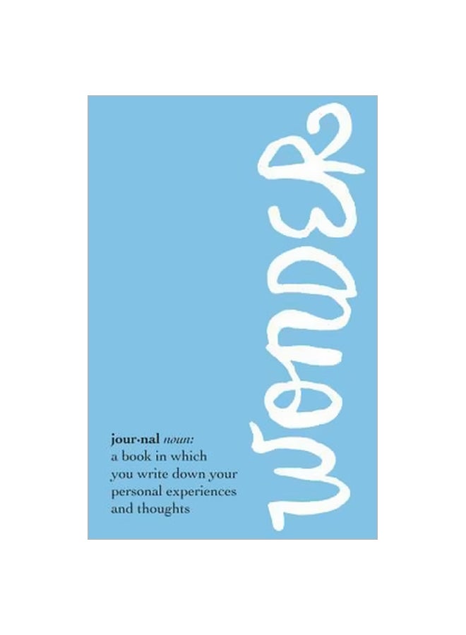 Wonder Journal Paperback English by R. J. Palacio - 8/7/2015