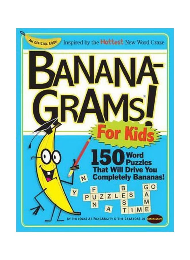 Bananagrams! For Kids Paperback English by Joe Edley - 5/1/2010