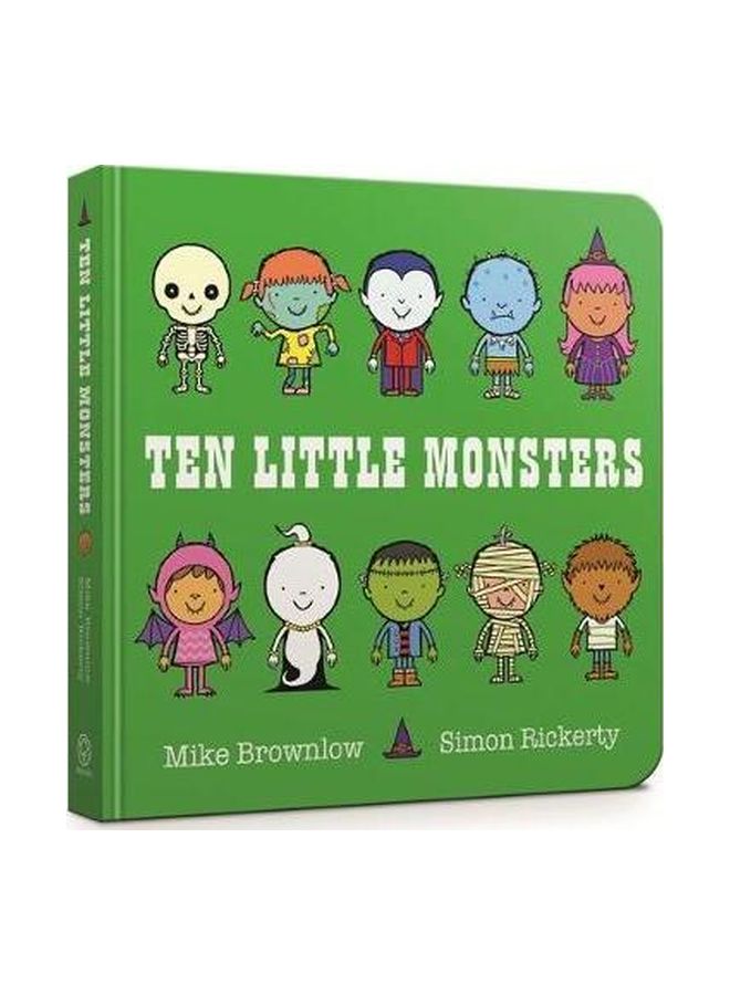Ten Little Monsters Board Book English by Mike Brownlow - 9/7/2017