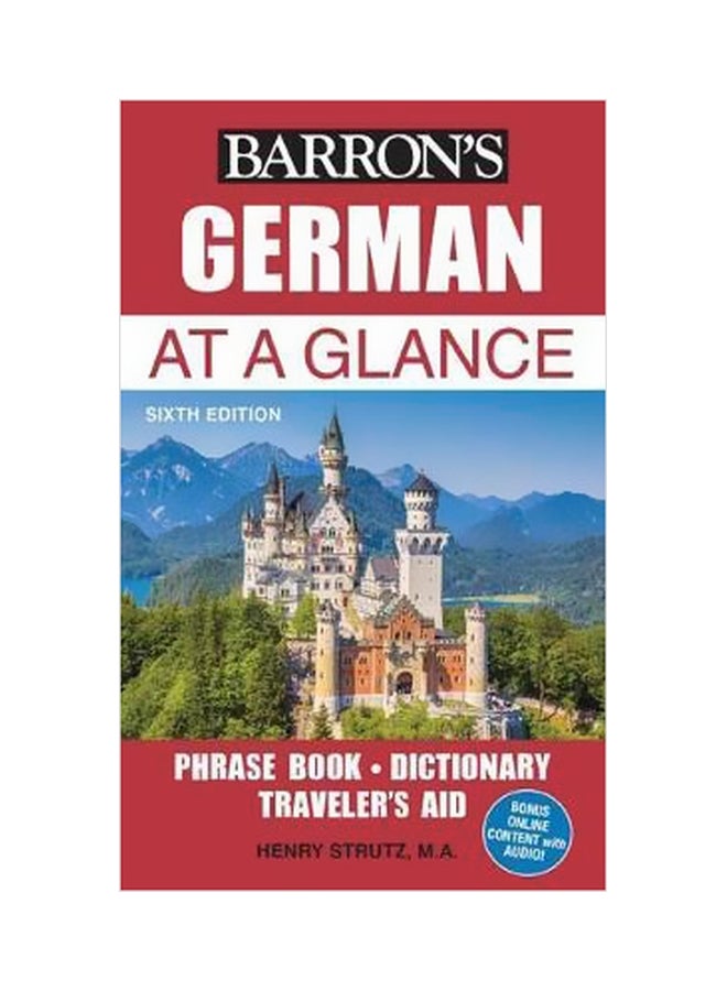 null - German At A Glance: Phrasebook And Dictionary Traveler's Aid Paperback English by Henry Strutz - 5/15/2018 - Image 1