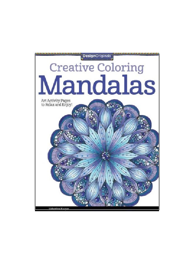 Creative Coloring Mandalas Paperback English by Valentina Harper - 10/1/2014