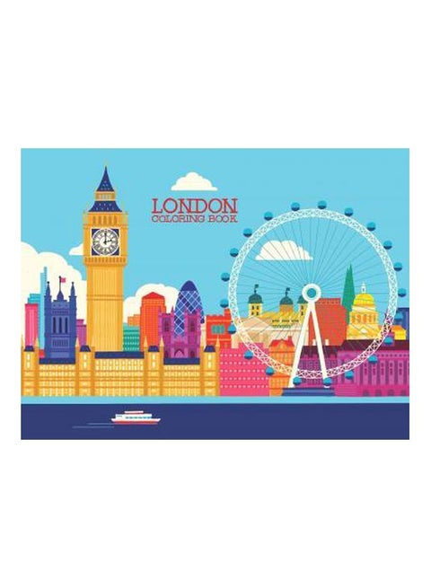 London Coloring Book Paperback English by Min Heo - 10/15/2016