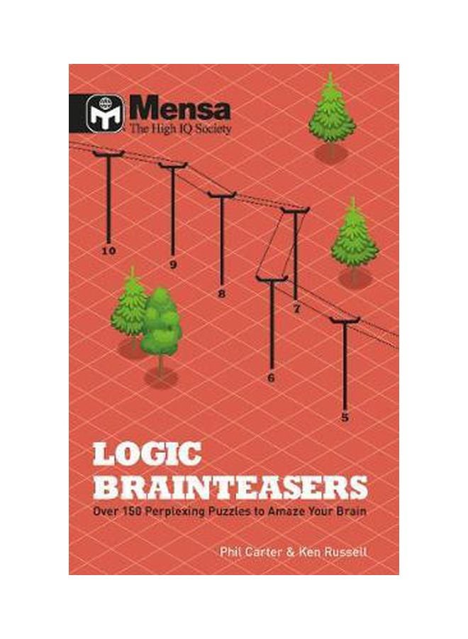 Mensa Logic Brain Teasers Paperback English by Ken Russell - 6/1/2017 