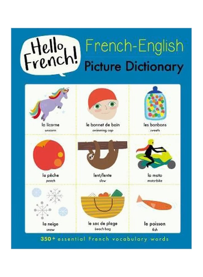 French-English Picture Dictionary Paperback French by Sam Hutchinson - 11/1/2018