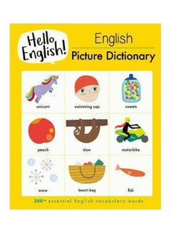 English Picture Dictionary Paperback English by Sam Hutchinson - 11/1/2018 