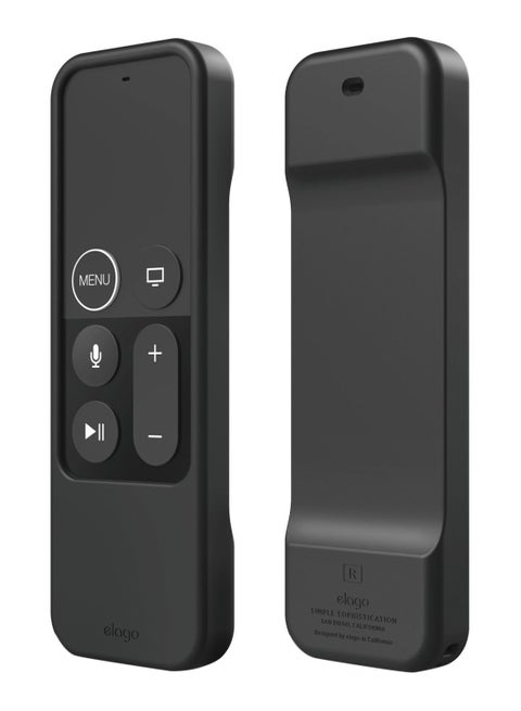 R1 Intelli Case For Apple TV Remote Black