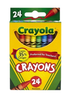 Crayola 24-Piece Classic Colour Set Multicolour 