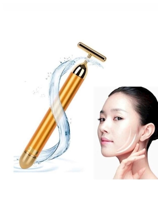 Energy beauty bar - Vibration Face Massager Gold - Image 1