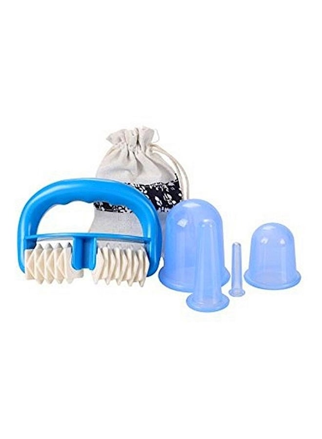 Generic Anti Cellulite Cup Kit For Body And Facial Massager Blue - Image 1