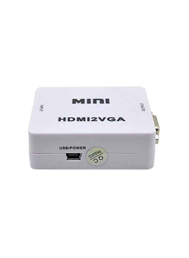 سيويل كابل محول من HDMI إلى VGA أبيض - Image 4