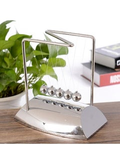 Generic Ze Type Newton Cradle Balance Decorative Balls Silver brown  - Image 3