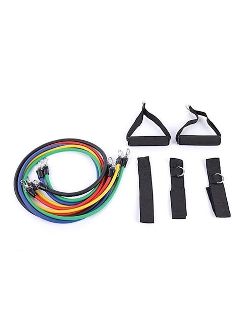 11 Piece Professional Fitness Equipment Workout Bands Set