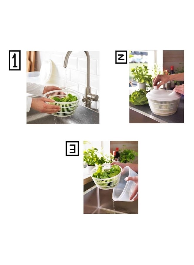 Salad Spinner White  - Image 2
