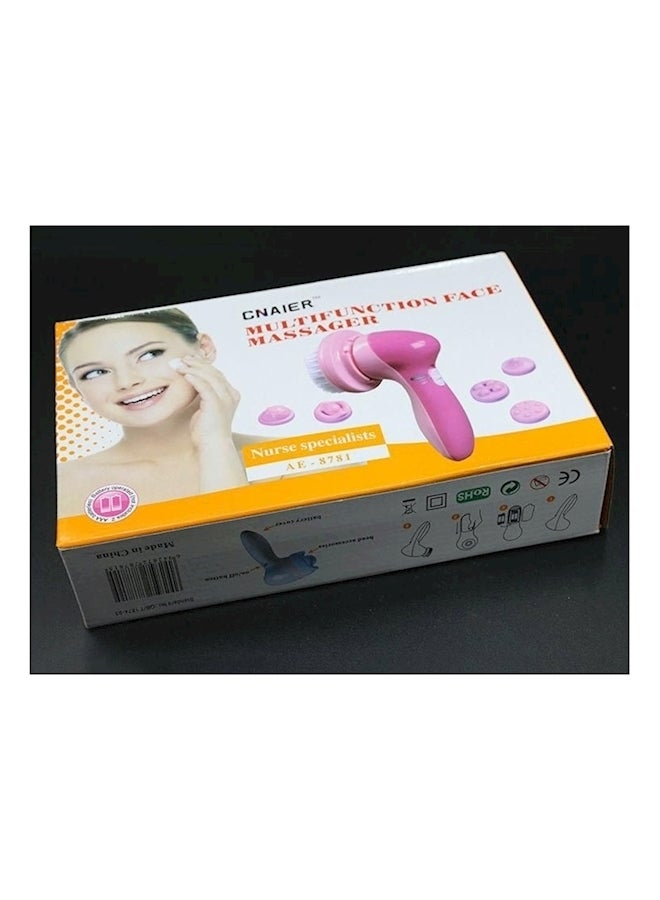 كناير أداة تدليك وتنظيف الوجه الكهربائية متعددة الاستعمالات 12 في 1 وردي 312جرام - Image 4