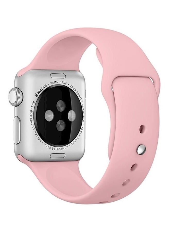 Generic - Replacement Band For Apple Watch Series 3/2/1 Pink - Image 1