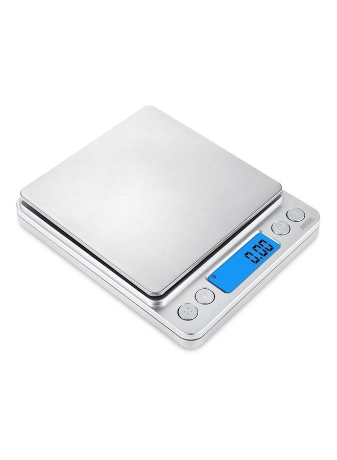 SKYROKU Electronic Digital Food Scale Silver  - Image 1