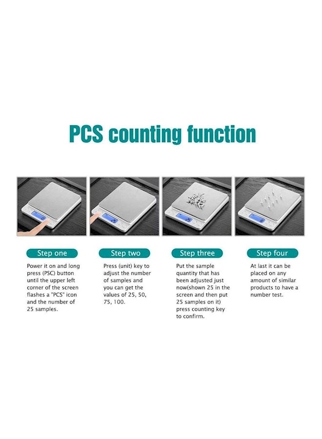 Electronic Digital Food Scale Silver - v1561384026/N23620559A_4