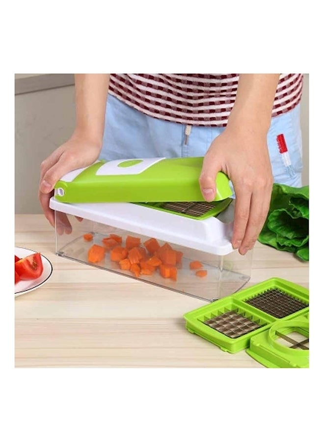 Garlic Chopper And Slicer Green - Image 2