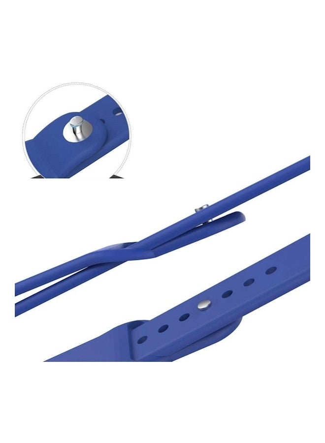 Replacement Sport Band For Apple Watch Band Series 3/2/1 42mm Blue - Image 3