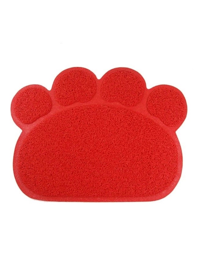 Claw Floor Carpet Red
